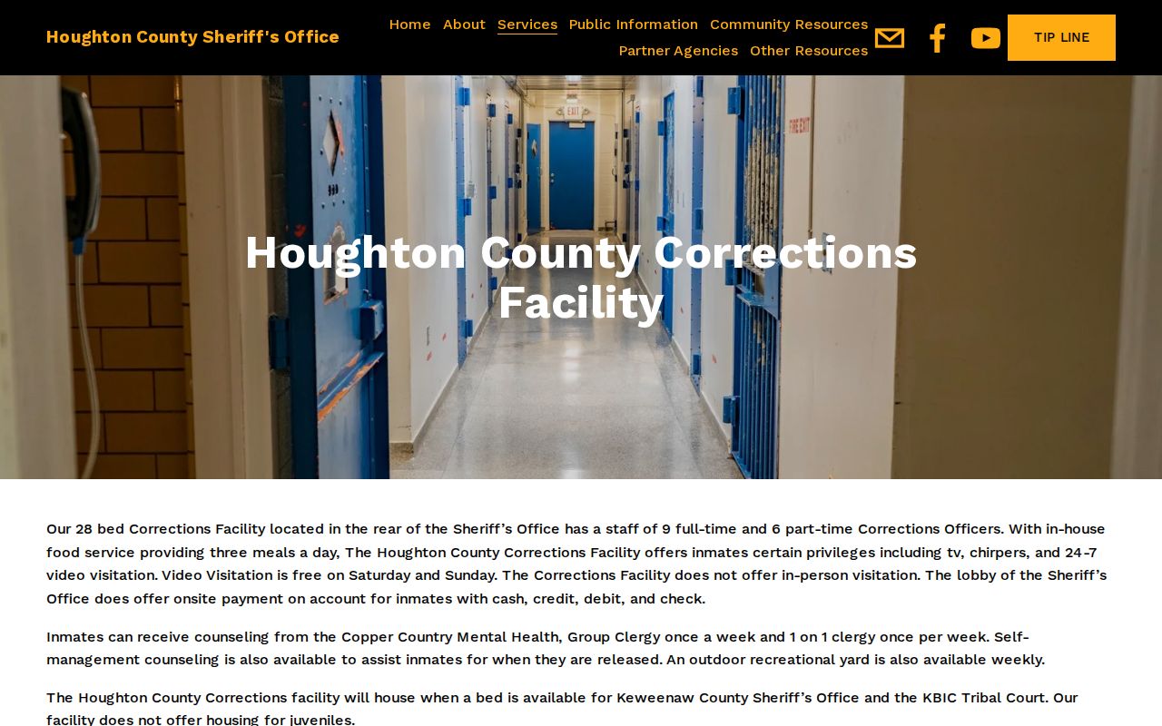 Possible Houghton receiving facility for a Keweenaw Lockup transfer